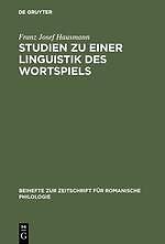 Studien einer linguistik - studien,