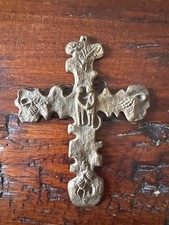 Altes Wandkreuz Metall mit