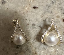 Ohrringe silber vergoldet mit - silber,