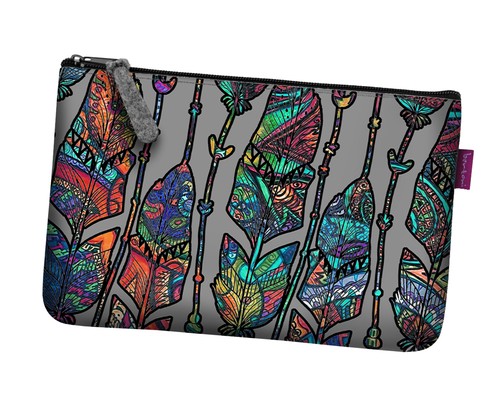 Kosmetiktasche aus filz - kosmetiktasche, im