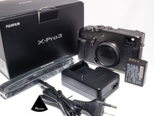 FUJIFILM Fuji X-Pro 3 Dura Black APS-C 26,1 MP / nur 14.000 Auslösungen OVP