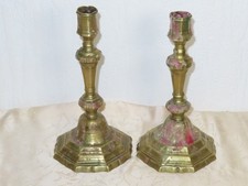 Antikes Barockes Leuchter Paar