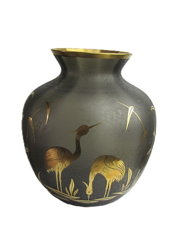 Große füger taube vase - große,