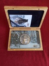 5 oz silbermünze Wisent