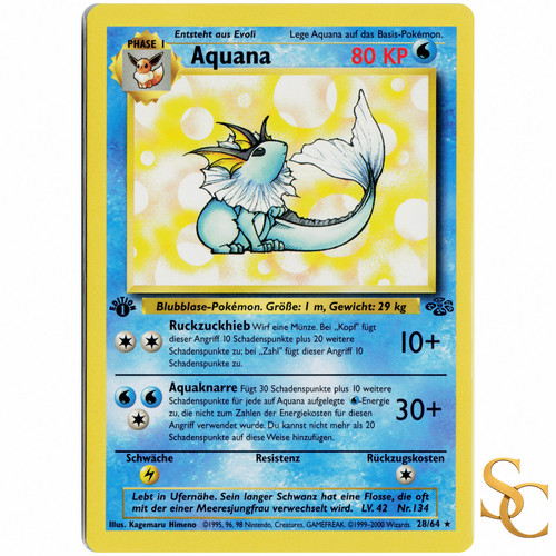Pokémon tcg aquana non - pokémon, 28/64