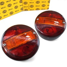 2x HELLA Heckleuchte Rückleuchte links rechts 12/24V MERCEDES FIAT MASSEY IVECO