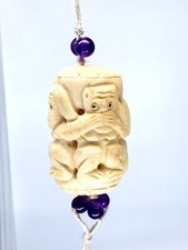 Großer Netsuke mit Amethyst