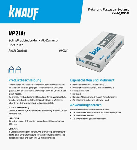 Knauf 210s unterputz - 210s,