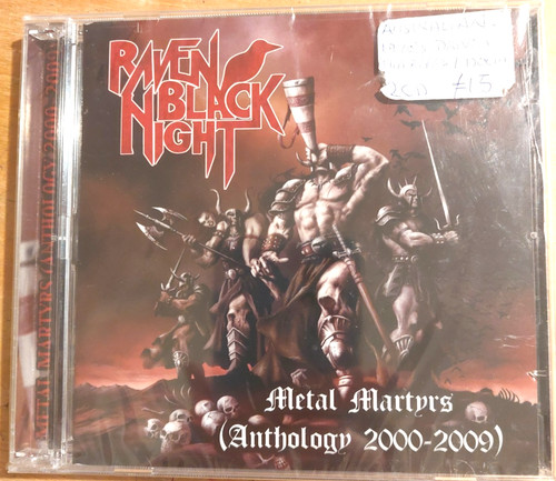 Raven black night - night, metal