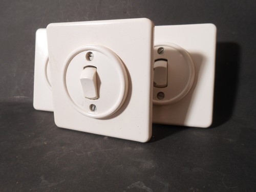 Orig bakelit wipp licht - bakelit,