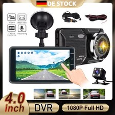 Autokamera Auto Dashcam KFZ DVR Video Recorder Nachtsicht Dash Cam mit G-sensor