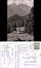 Ansichtskarte Inzell Obb. Blick auf eine Berghütte - Kohleralm 1962