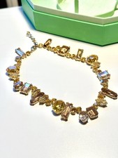 Swarovski Gema Necklace golden multicolor (Privatverkauf)