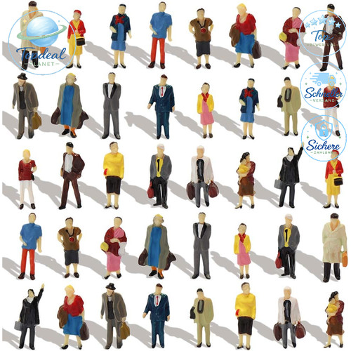 Figuren passanten spur 87 - h0, 1:87