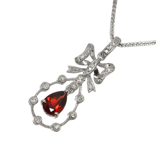 Granat 65ct diamant 10ct - 0,65ct,