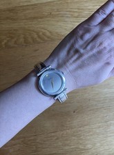 Quinn Sterlingsilber Uhr Swiss