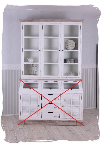 Vitrinenschrank oberteil - vitrinenschrank,