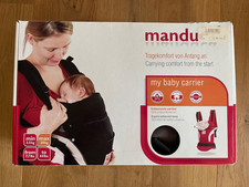Manduca Babytrage mit Originalkarton & Gebrauchsanleitung - wenige Male genutzt!