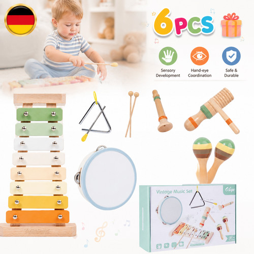 Teilig naturholz kinder - ab, 3