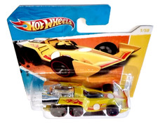✅  Hot Wheels DANICAR six wheeler in OVP * 2011 Premiere * IndyCar gelb * MOC