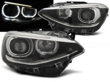 Scheinwerfer DRL LED Tagfahrlicht für BMW 1er F20 F21 Bj. 11-14 Schwarz
