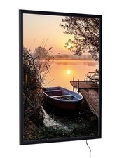 Leuchtrahmen RAL 9005 Rahmen