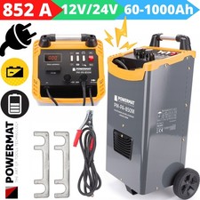 Batterieladegerät Auto Starthilfe Ladegerät PKW KFZ Anlasser 850 A 60-1000 Ah