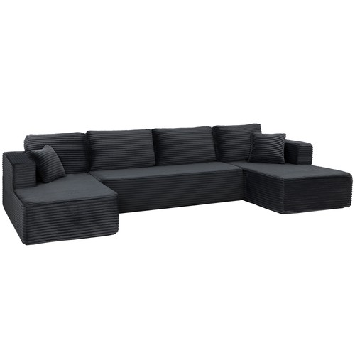 Modulares form sofa mit - u-form,
