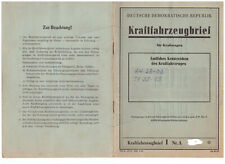 Kfz-Brief - P70 "VEB