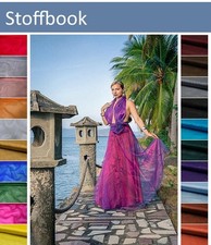 STOFFBOOK NETZ GLITZER CHIFFON