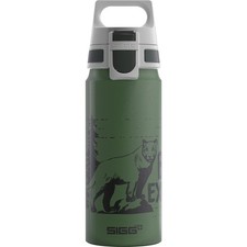 Sigg Brave Mountain 0.6 Lük Trinkflasche Alu Mit Wmb One Top, Bpa Frei, Auslaufs