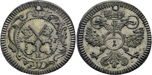 Regensburg kreuzer 1767 r - 1,