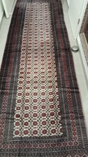 Handgeknüpfter Teppich Läufer Orientteppich Handgewebt TOP 