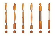 gedrechselte Geländerstäbe &