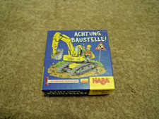 "HABA"  Achtung,Baustelle...ein turbulentes Reaktionsspiel   Top Zustand!!