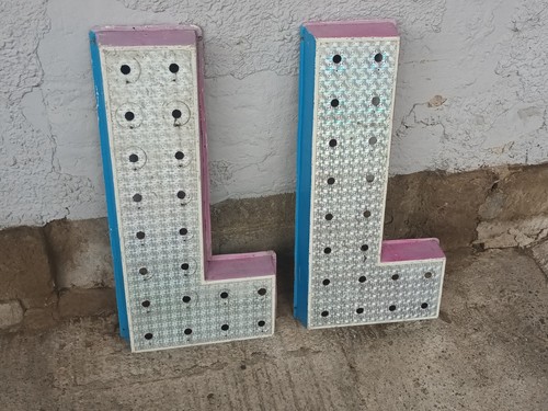 Buchstabe vintage - l,