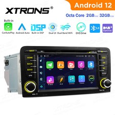 7" Autoradio Android 14 Octa Kern 2G+32GB DVD GPS Navi Für Audi A3 8P 8P1 S3 RS3