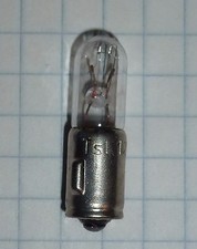 Miniatur-Lampe 6V - 100mA - Sockel BA7s   ---   TAUNUSLICHT 7123
