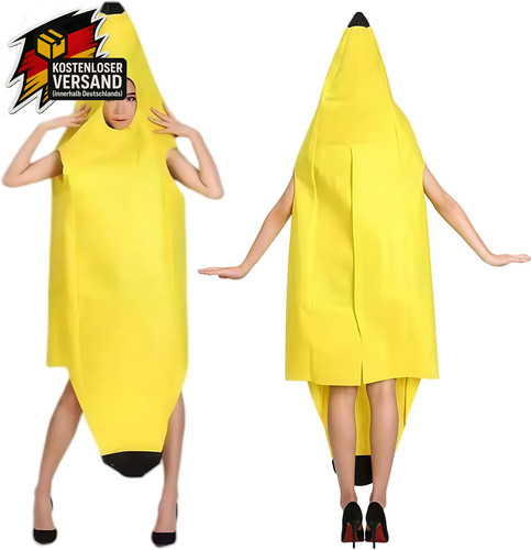 Bananenkostüm für erwachsene - bananenkostüm,