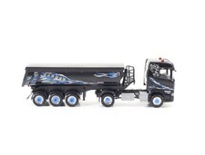 Herpa H0 LKW Scania Rundmulden-Sattelzug für Kübler "Wagner Transporte" 1:87