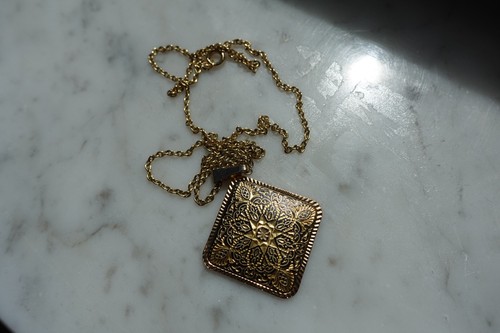 Kette mit anhänger vintage - kette,