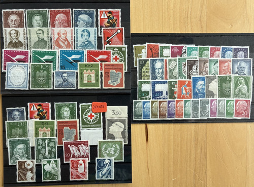 Bund anfangswerte postfrisch - anfangswerte,