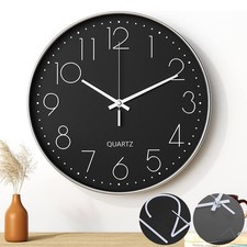 30cm Funkuhr Lautlos Wanduhr