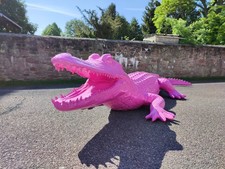 Krokodil alligator lebensgroß - alligator,