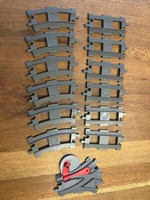 Lego Duplo Schienen grau