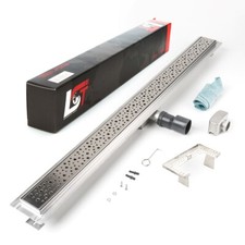 Duschrinne Tropfen 1000x70mm