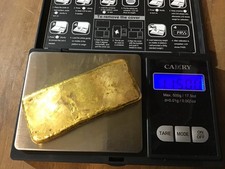 115g  Gramm Schrott Gold Bar