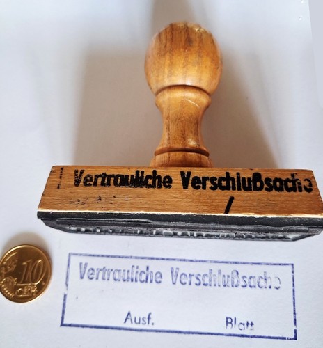 Alter ddr stempel - (s153),