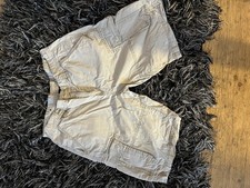 Herren Shorts kurze Hose Pants beige Safari Taschen Sommer cargo