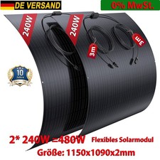  NEU FLEXIBEL SOLARMODUL 480W